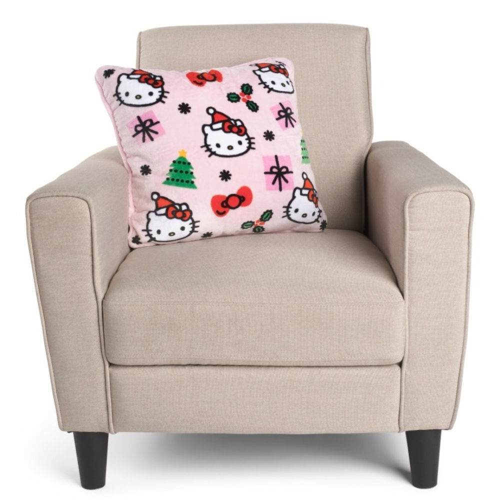 Hello Kitty Square Pillow With Shaped Head Pillow Set